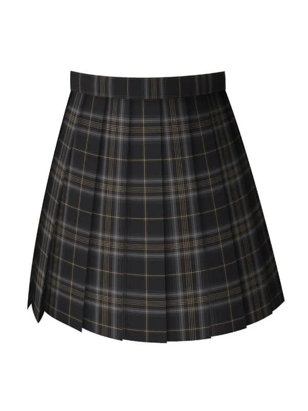 August Olive JK uniform skirt