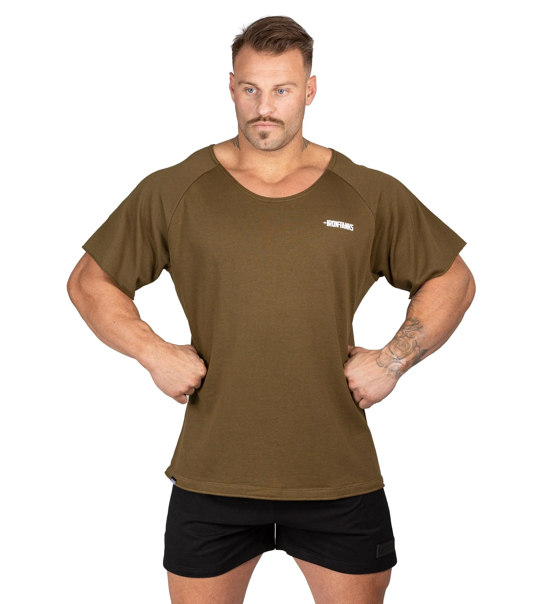 BFG Heavy Rag Top - Army Green