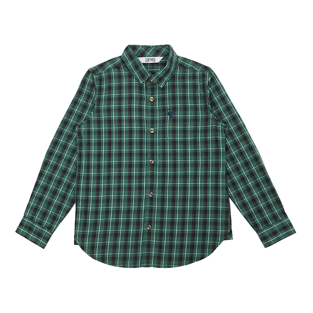 Boys Green Shirt