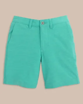 Boys Heathered T3 Gulf Short