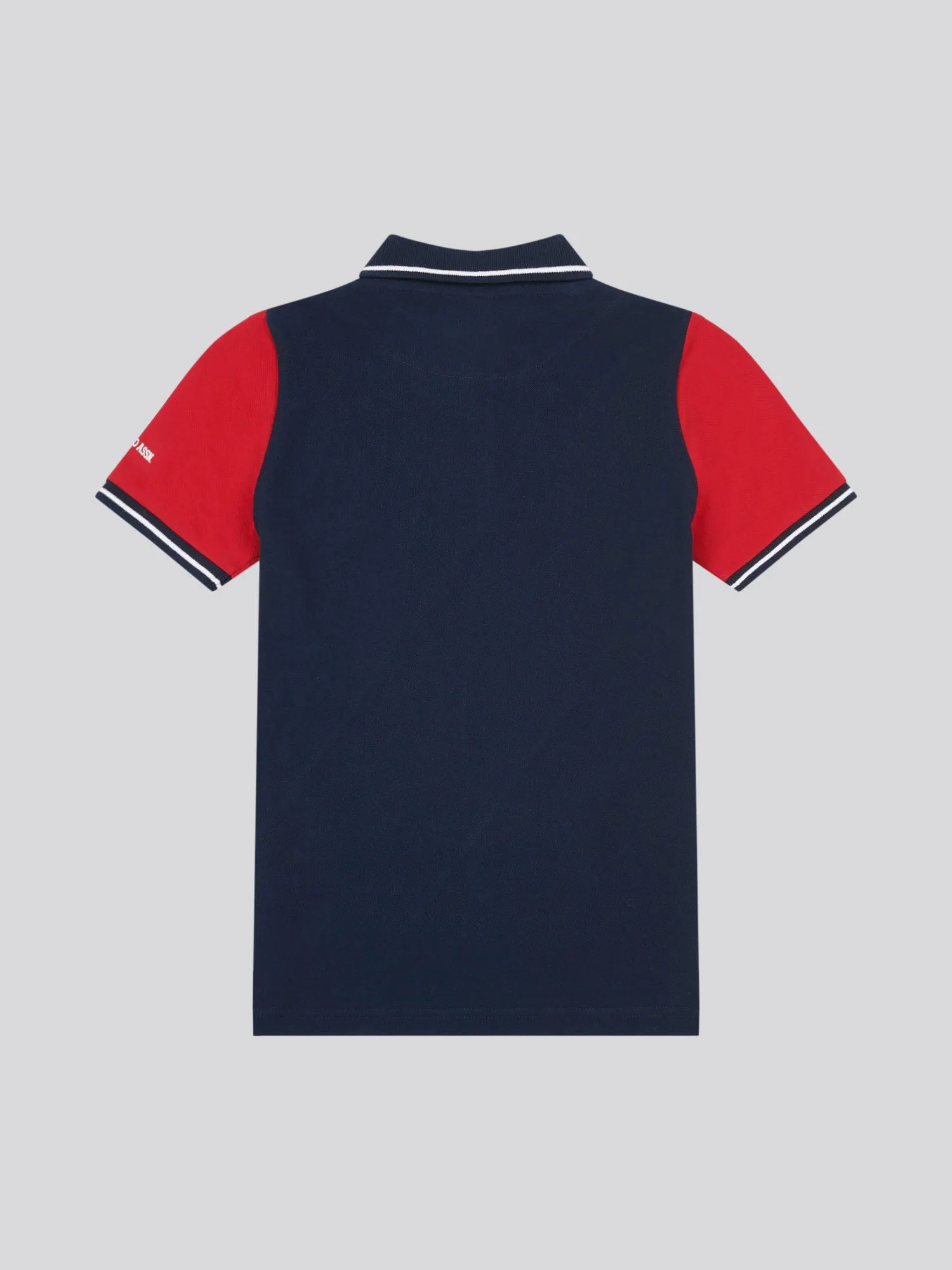 Boys Sash Polo Shirt in Dark Sapphire Navy