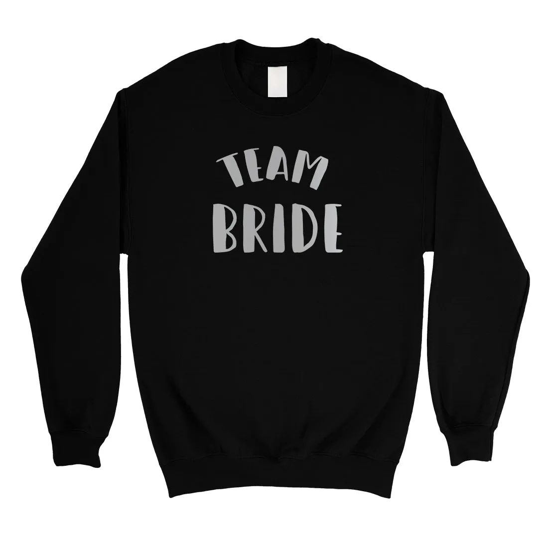 Bride Team Bride-SILVER Unisex Crewneck Sweatshirt Supportive Cool