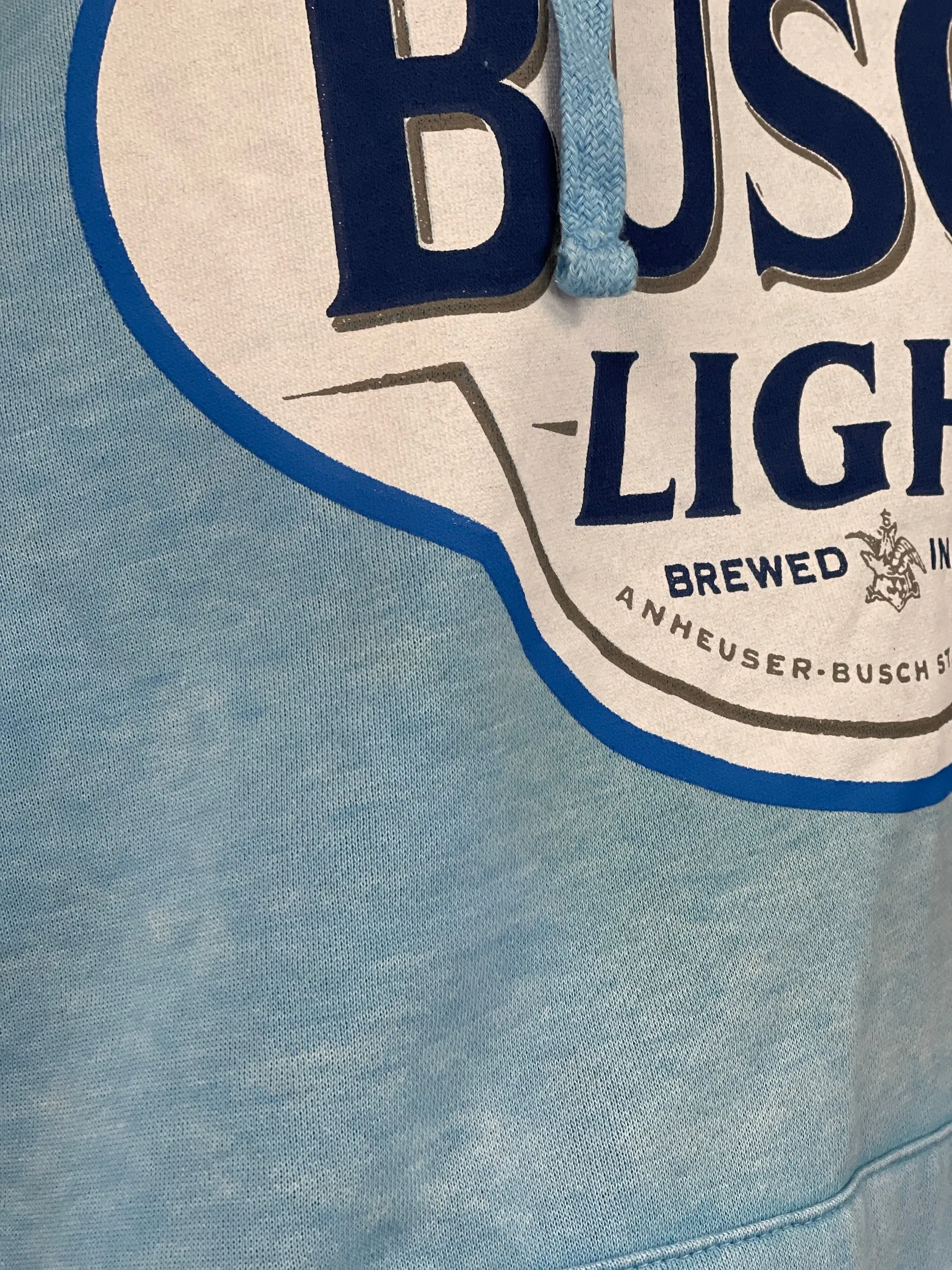 Busch Light Hoodie- Sky Blue