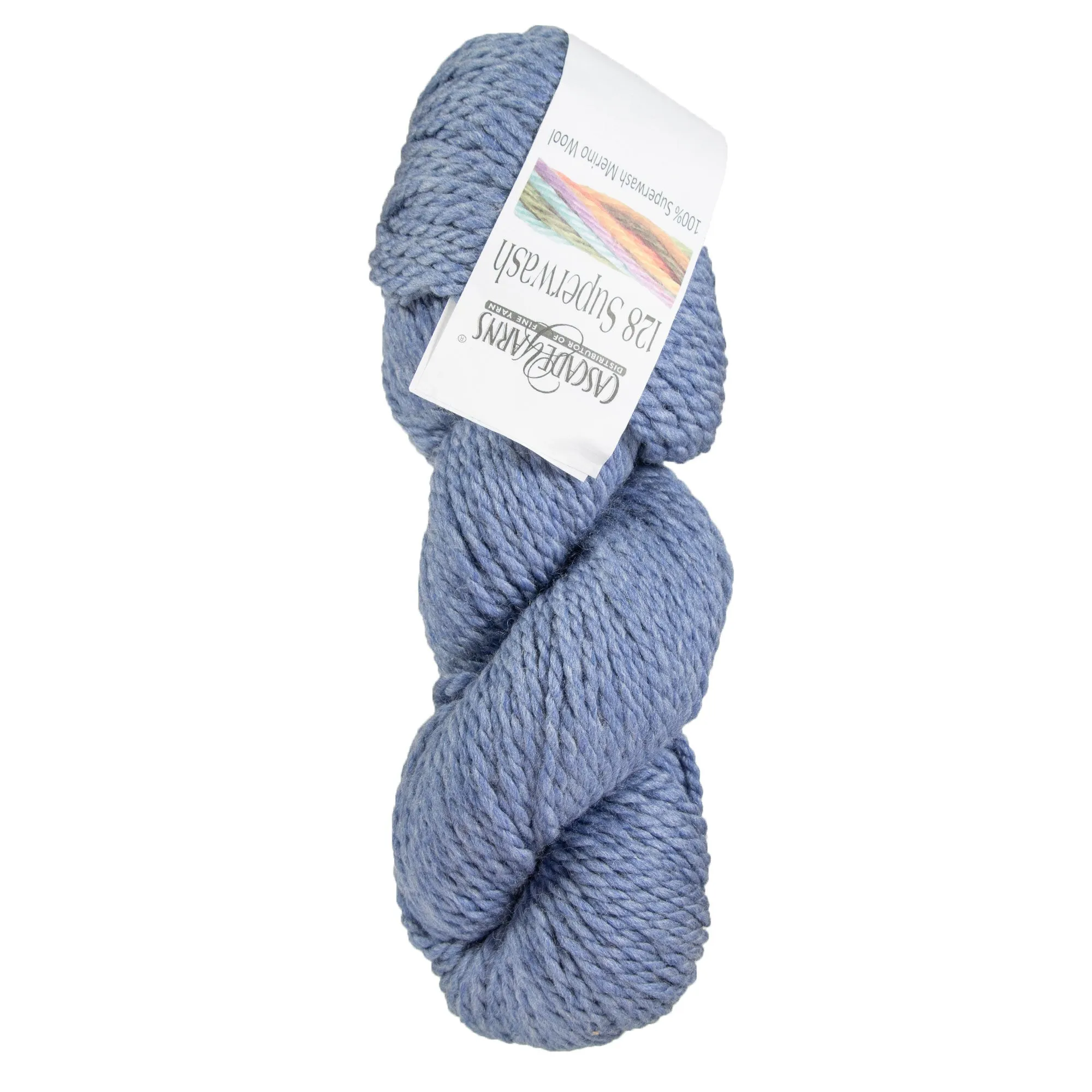 Cascade Yarns 128 Superwash Yarn - 1944 West Point Blue Heather