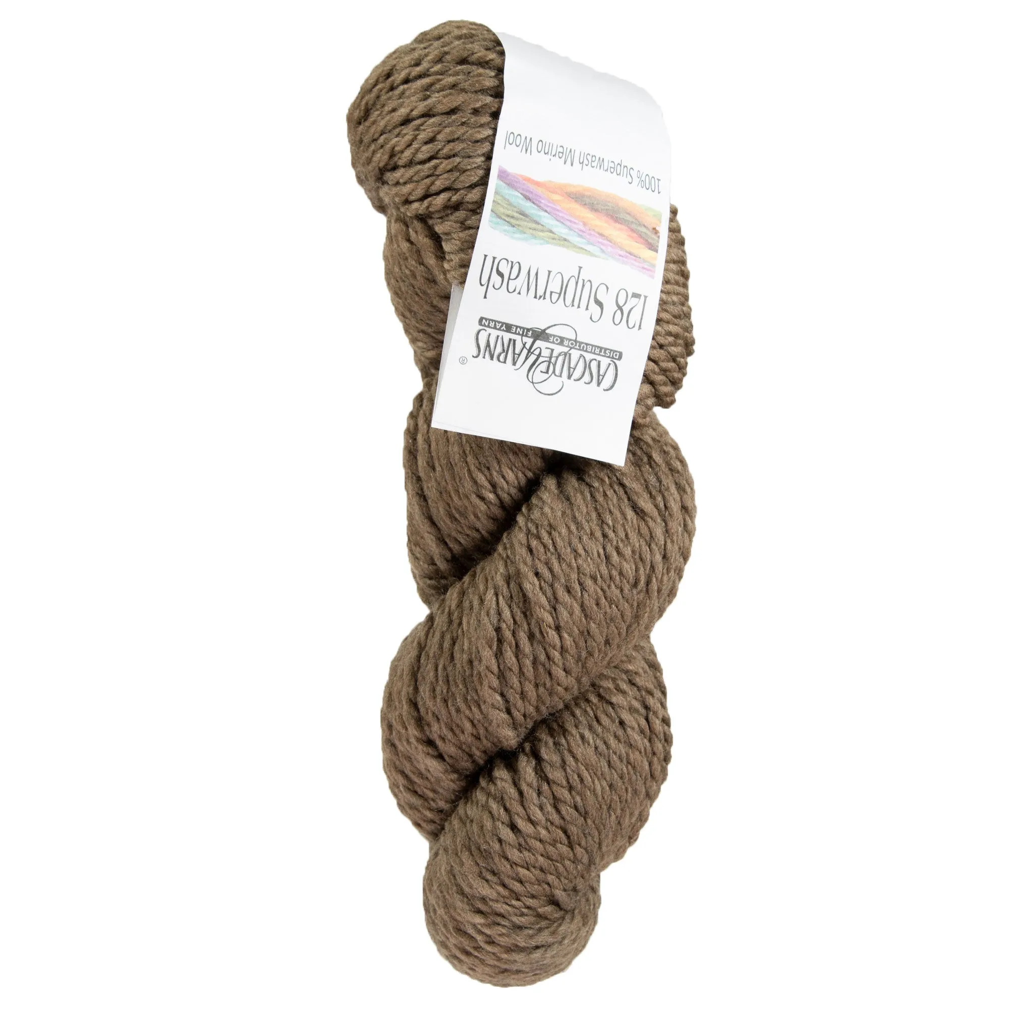 Cascade Yarns 128 Superwash Yarn - 862 Walnut Heather