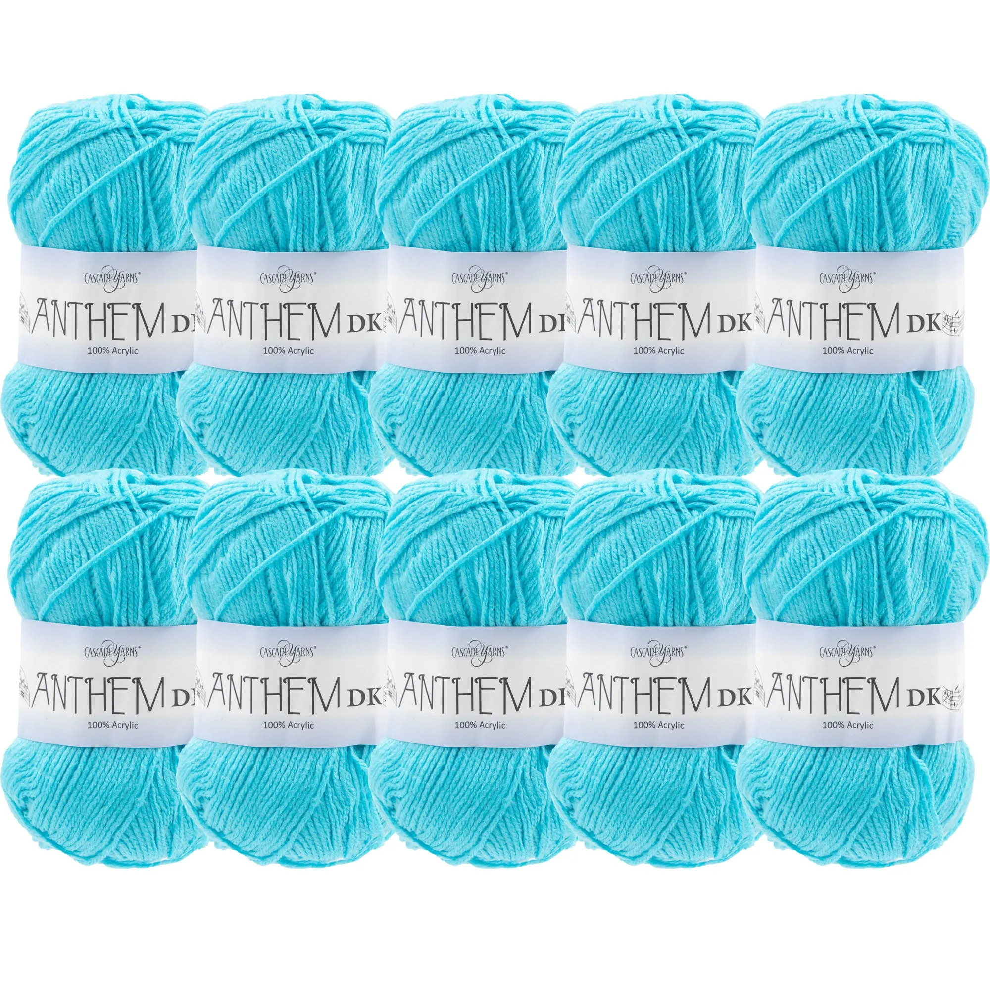 Cascade Yarns Anthem DK Yarn - 30 Bachelor Button - 10-Pack