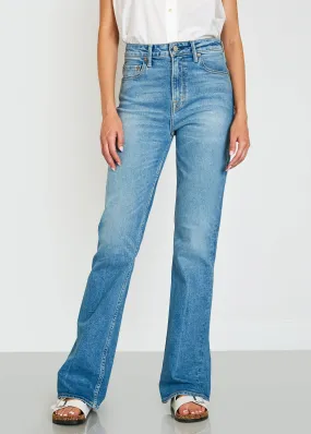 Celine High Rise Bootcut Jeans - Gretna Wash