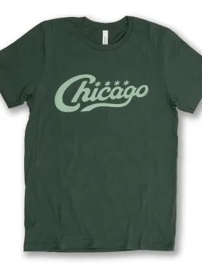 Chicago Vintage Script Tee