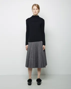 Fan Pleat Skirt