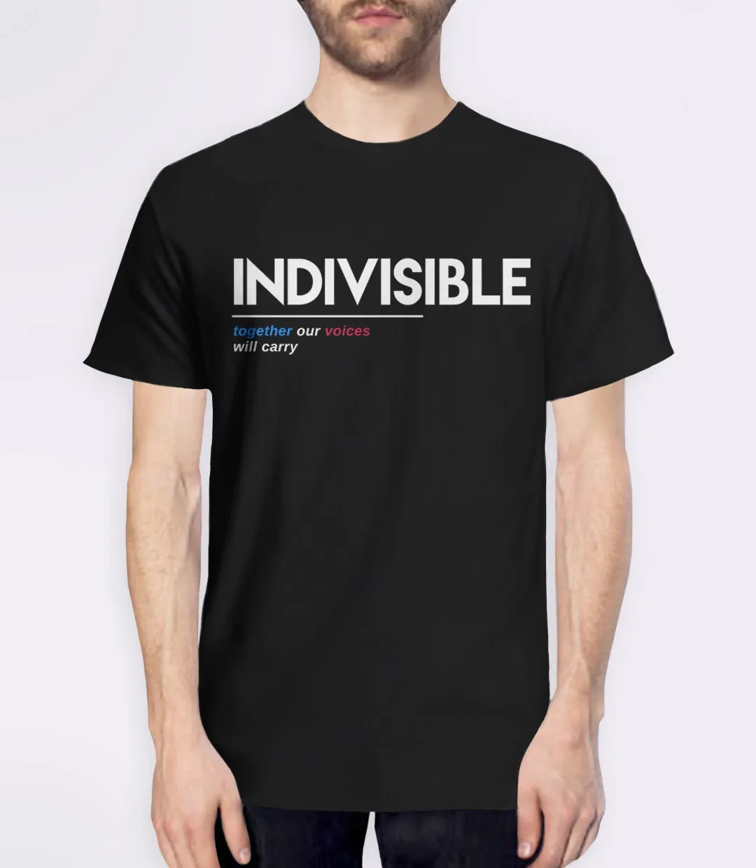 Indivisible Shirt | Together Our Voices Will Carry