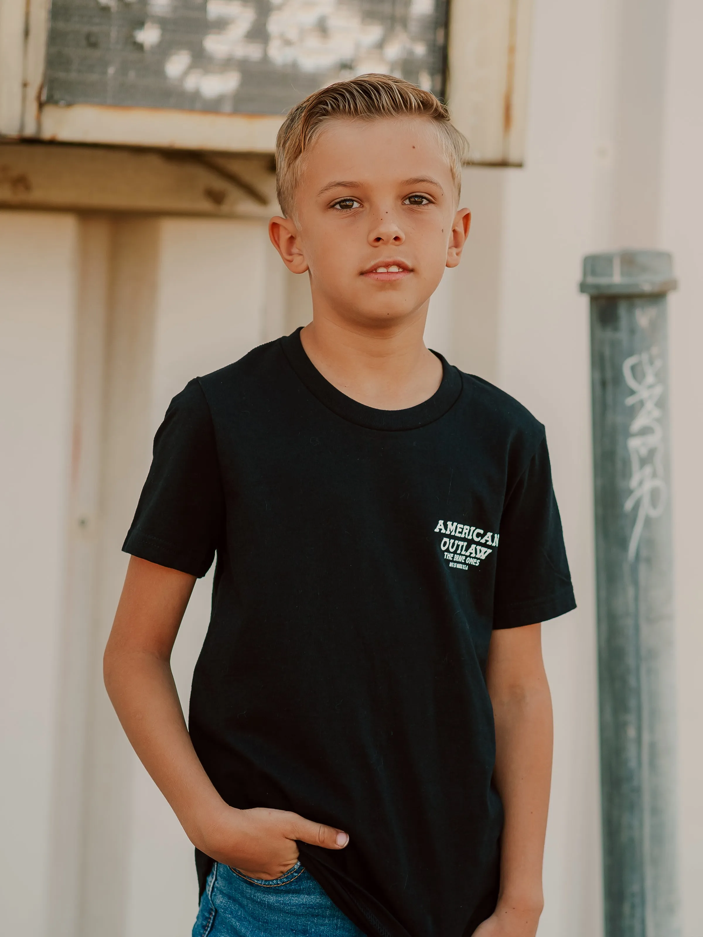 Kids American Outlaw Tee