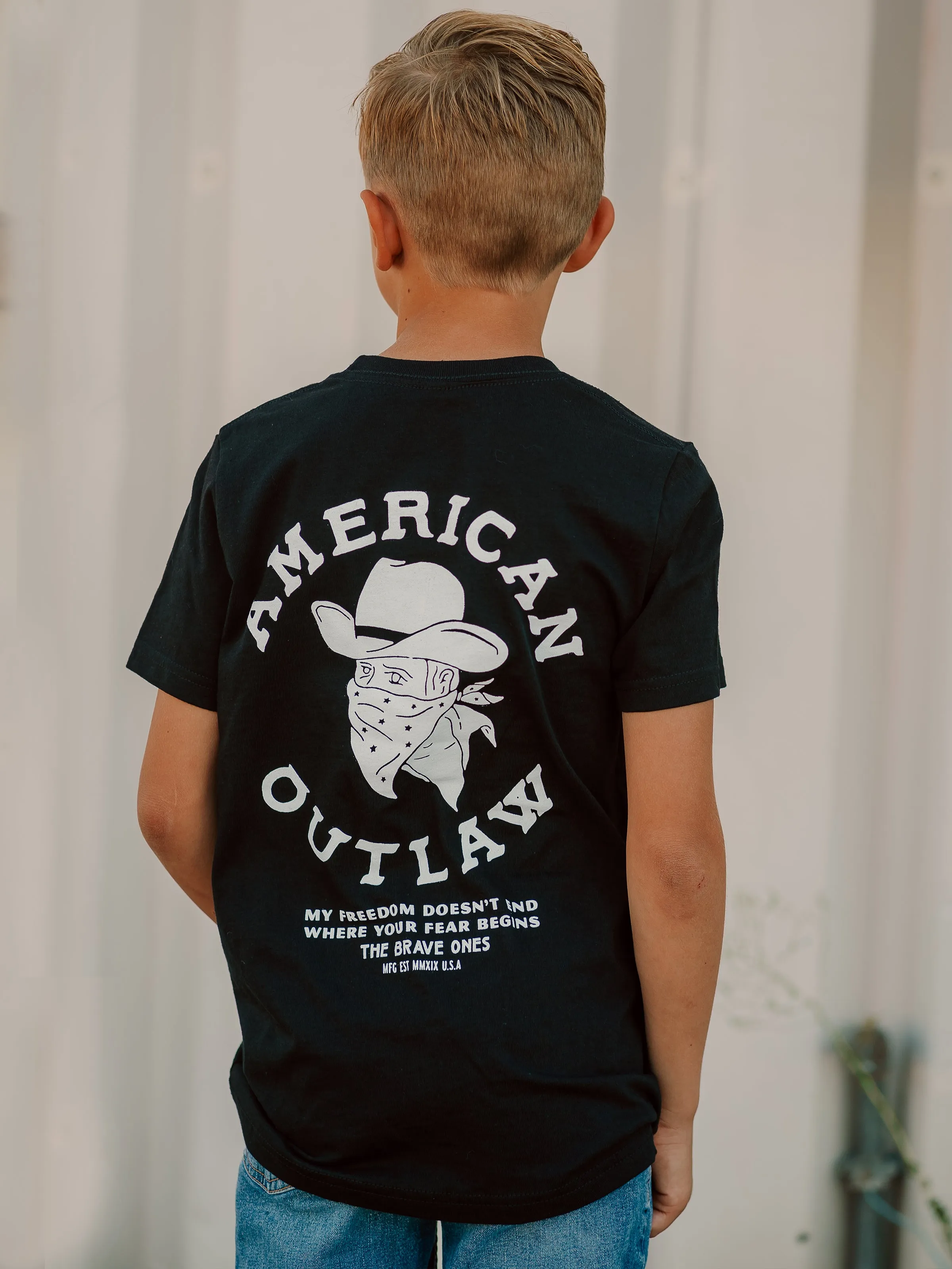 Kids American Outlaw Tee