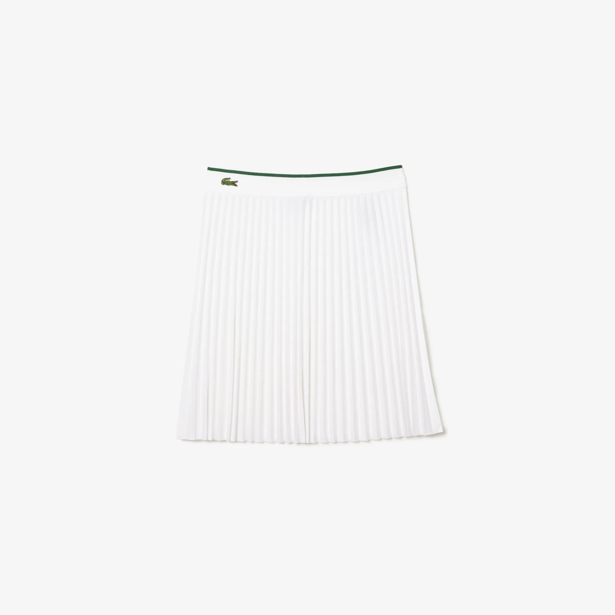 Lacoste Tennis Short Pleated Elastic Waist Skirt