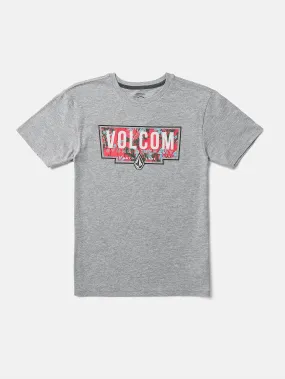 Little Boys Fill Up Short Sleeve Tee - Heather Grey