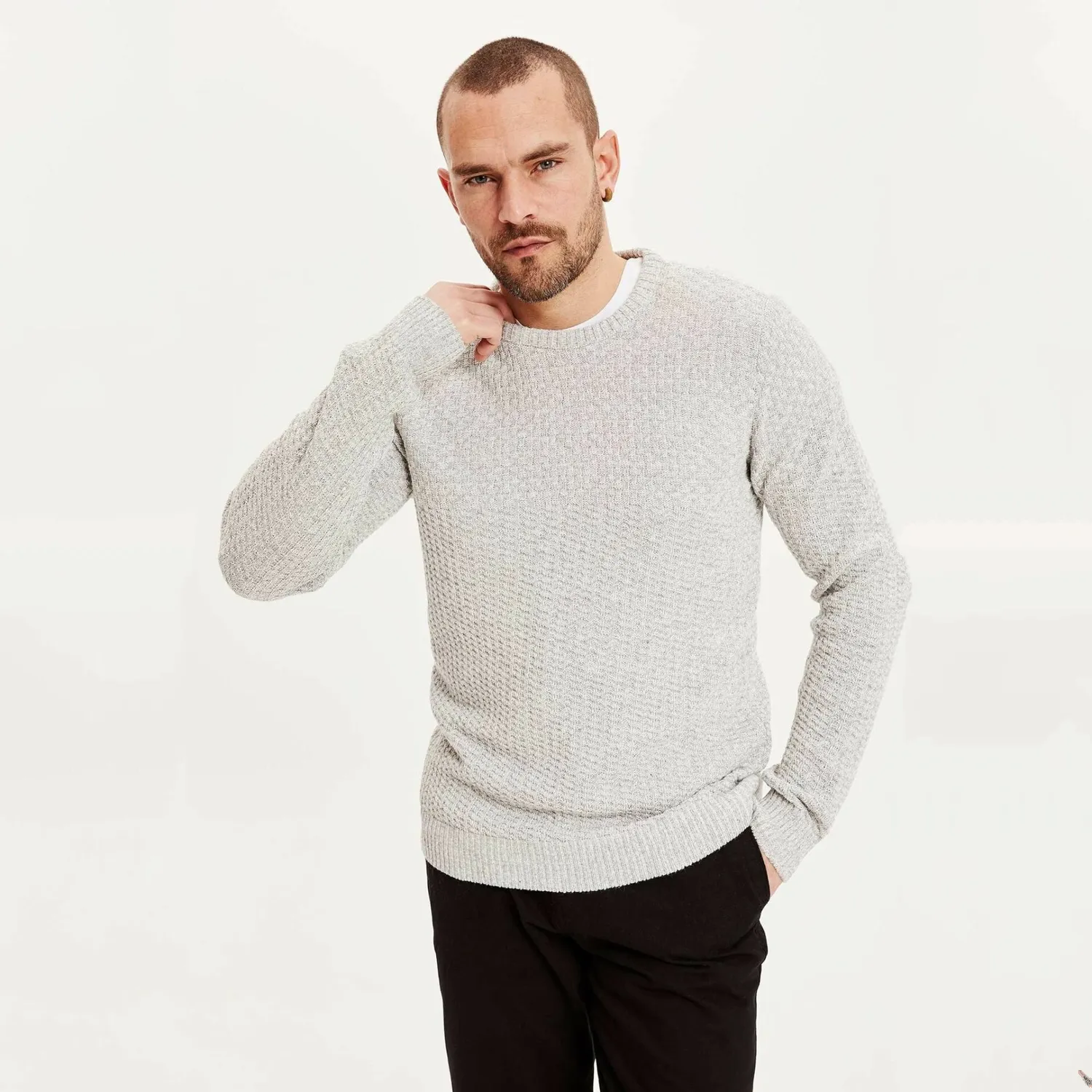 Men's Autumn Casual Warm Long Sleeve Sweater