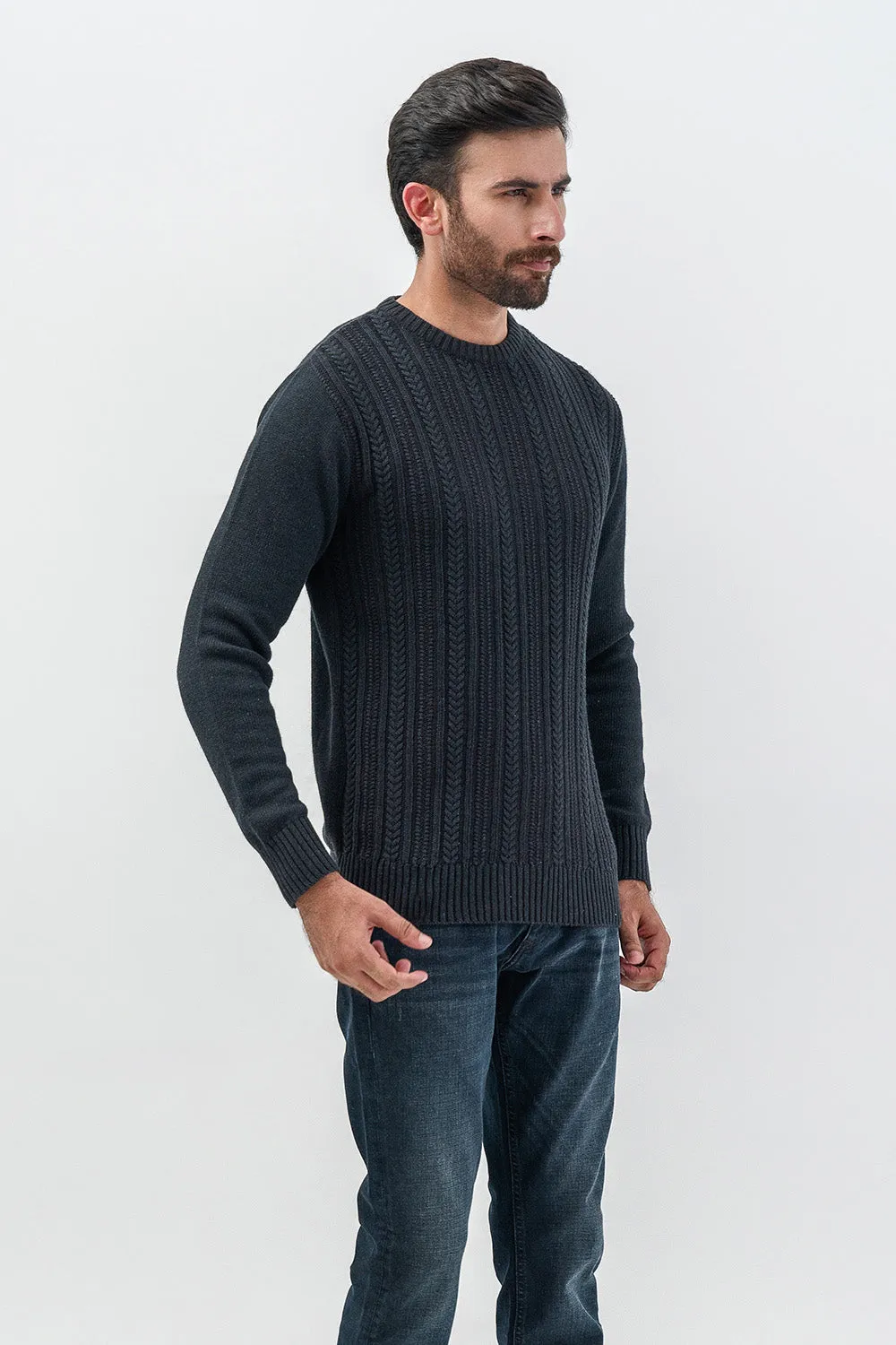 Mens R-Neck Sweaters