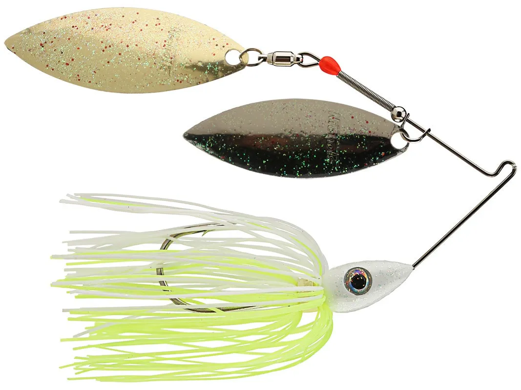 Nichols Pulsator Metal Flake Double Willow Spinnerbait