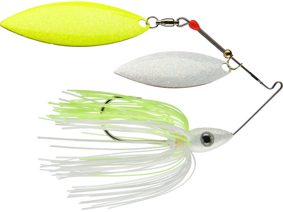 Nichols Pulsator Metal Flake Double Willow Spinnerbait