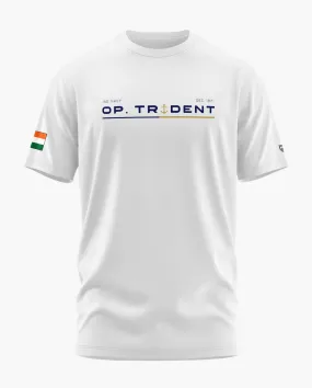 OP. Trident Signature LuxeSoft Cotton T-Shirt