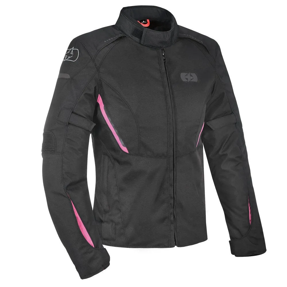 Oxford Iota 1.0 Women's Jacket Tech Pink & Black Stylish & Protective Riding Gear