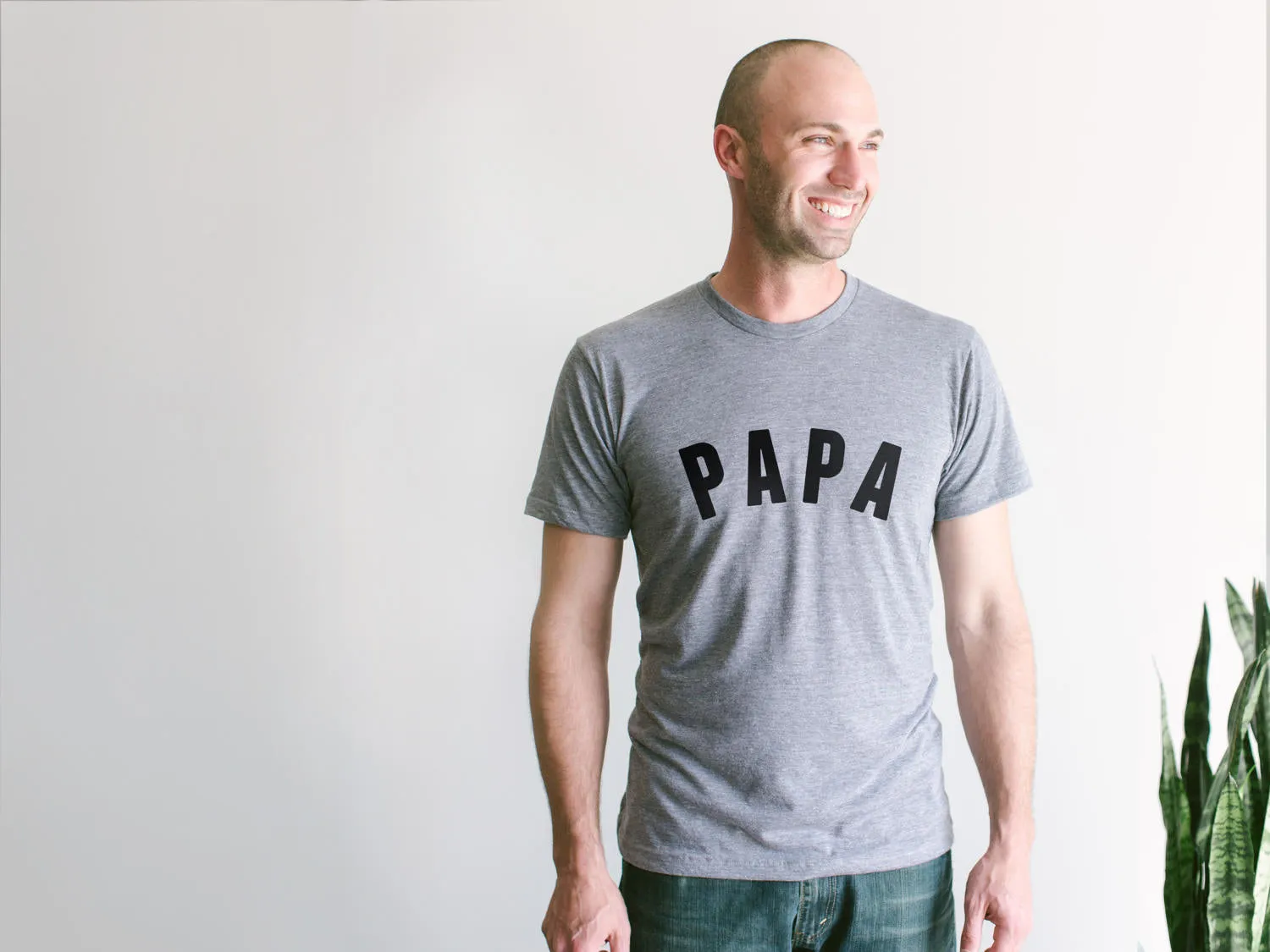 Papa Modern Adult Tee