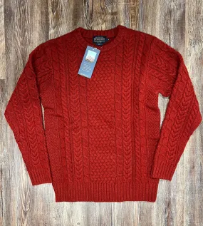 Pendleton | Chili Red Shetland Fisherman Crew