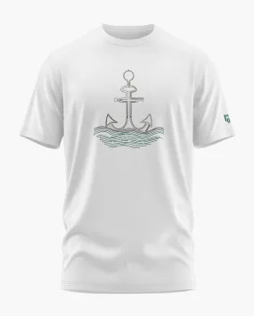 SEA ANCHOR Signature LuxeSoft Cotton T-Shirt