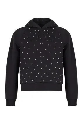 Studded Hoodie Sweatshirt (Final Sale)