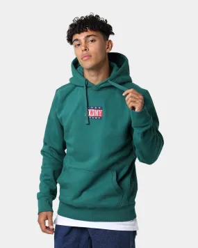 Tommy Jeans Timeless Tommy 1 Hoodie Rural Green