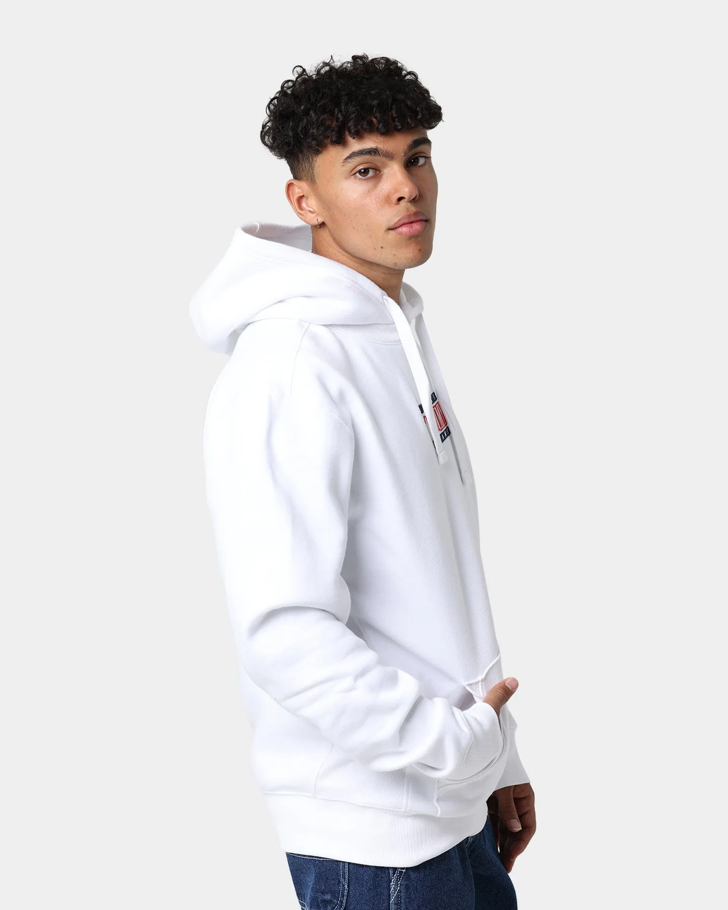 Tommy Jeans Timeless Tommy 1 Hoodie White