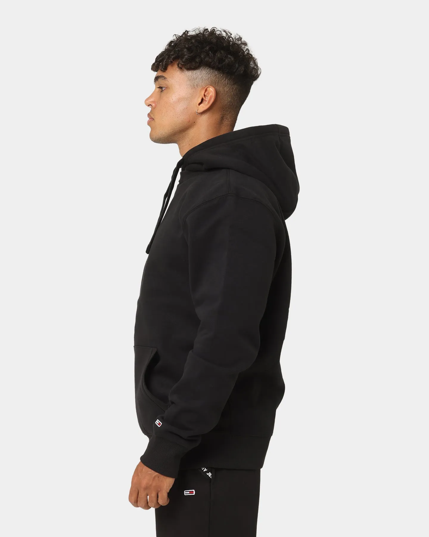 Tommy Jeans Timeless Tommy Hoodie Black