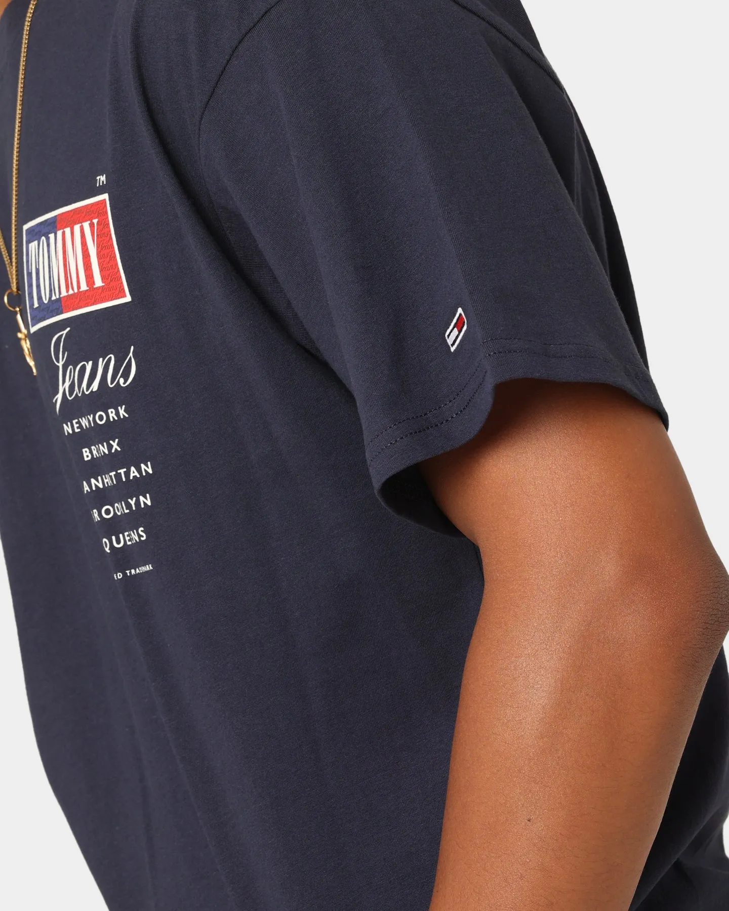 Tommy Jeans TJM Relaxed Timeless Tommy T-Shirt Twilight Navy