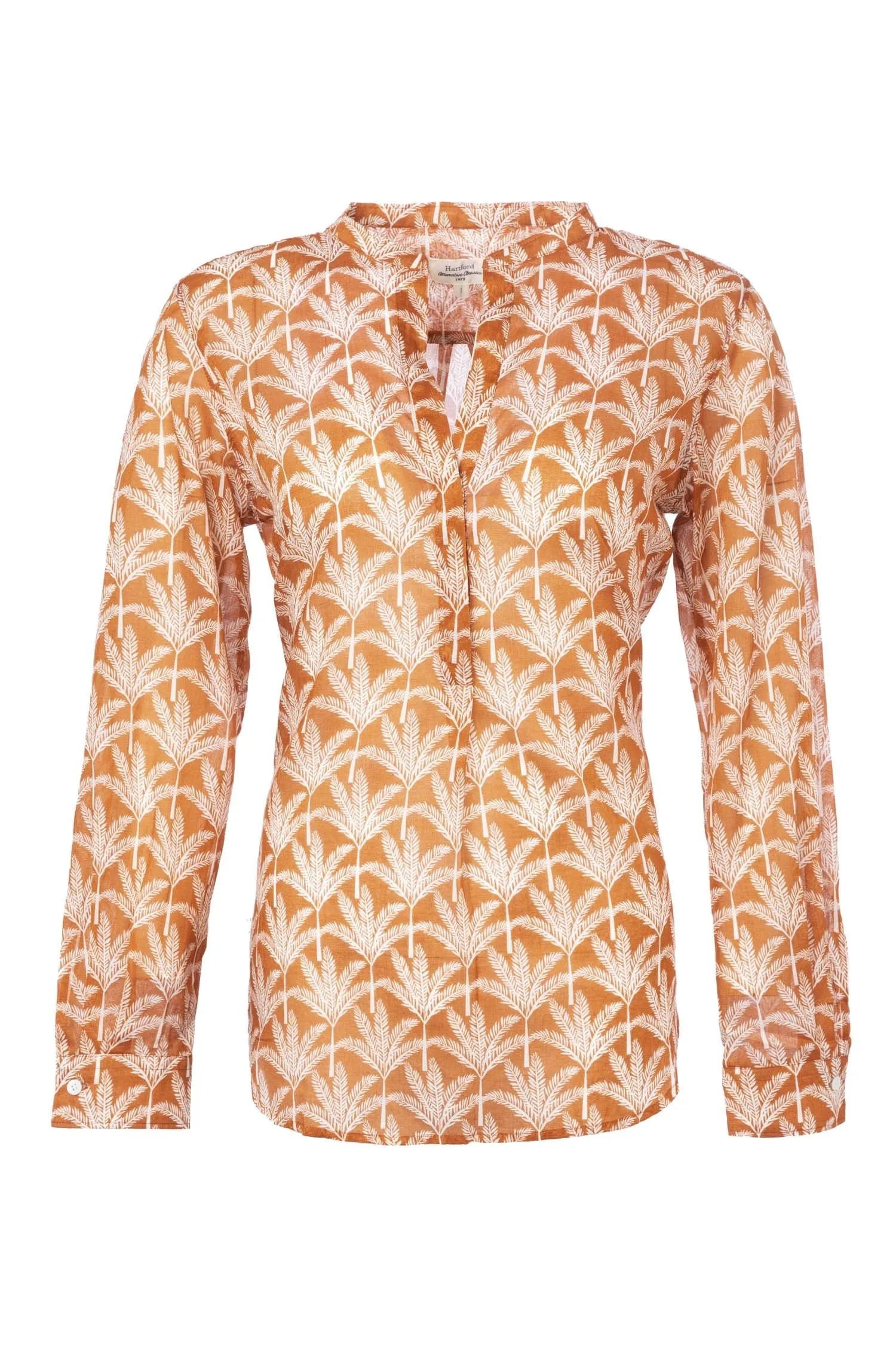 Tropical Printed Cotton Shirt