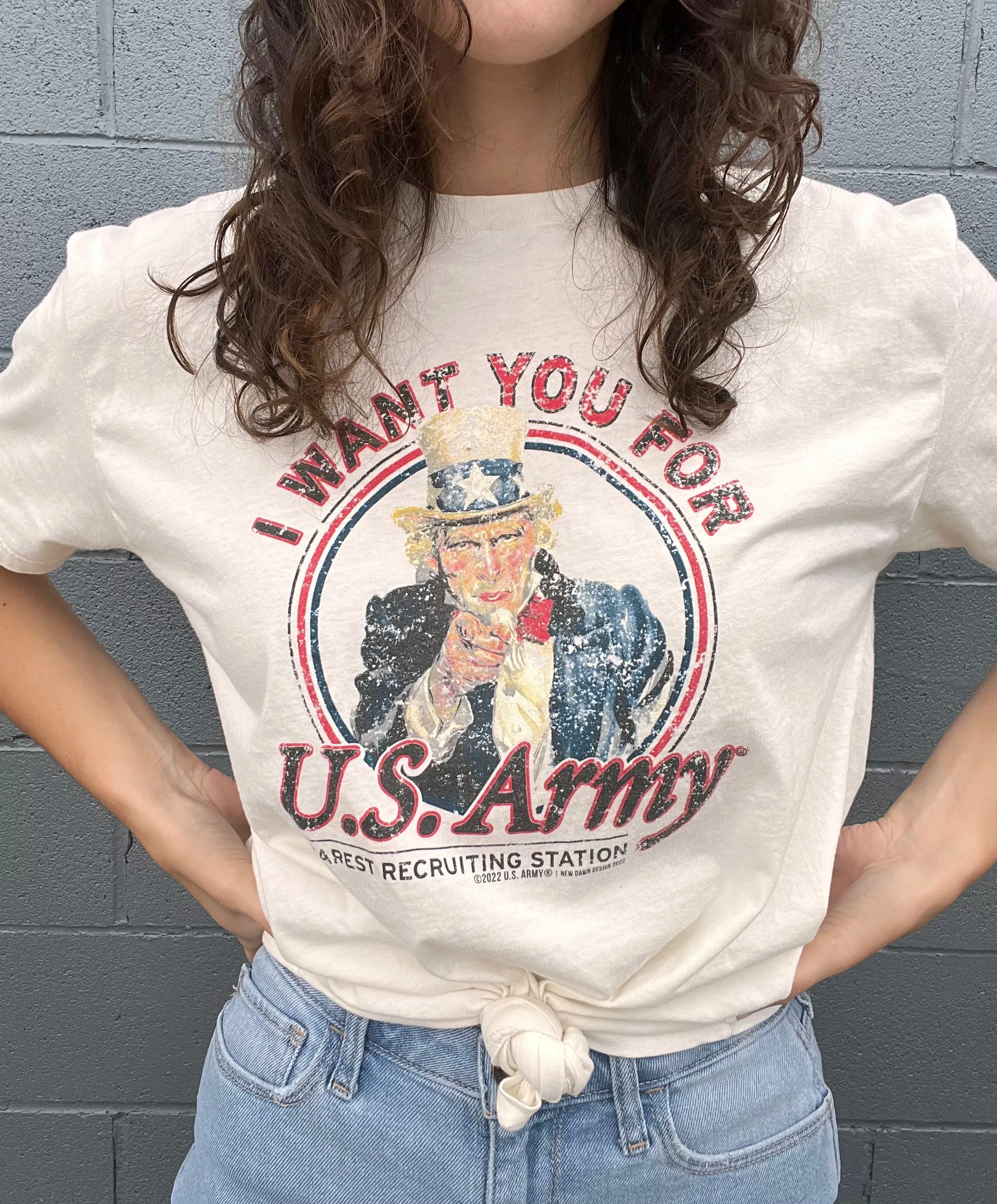 U.S. Army Uncle Sam | I want YOU Historical War Poster Tee