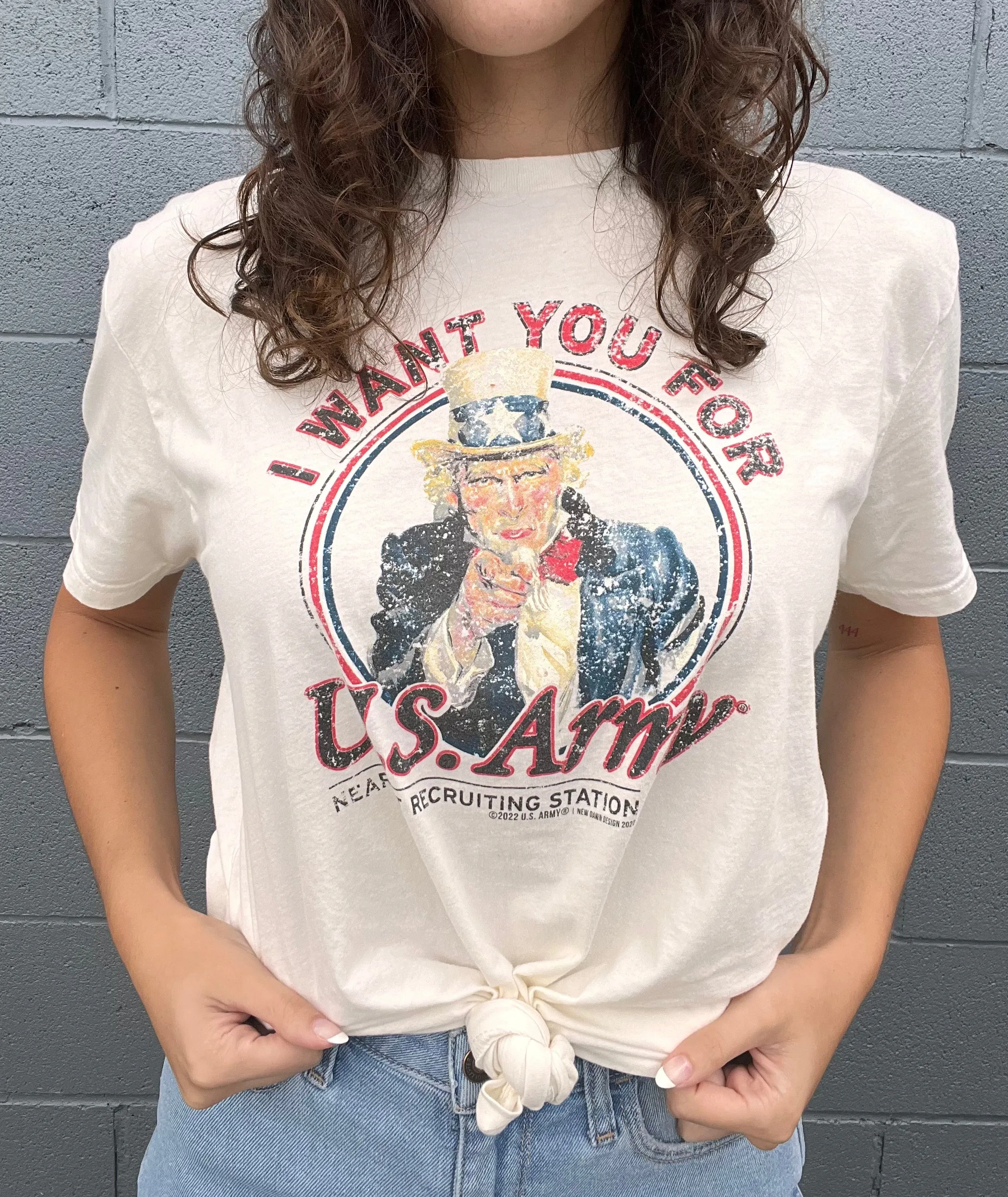 U.S. Army Uncle Sam | I want YOU Historical War Poster Tee