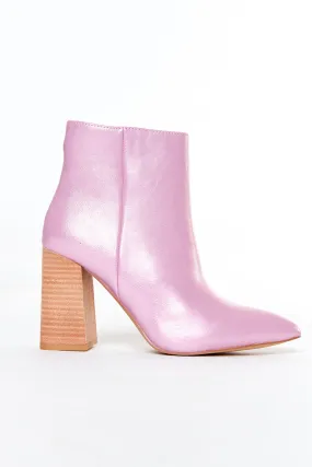 Veronica Booties- Pink