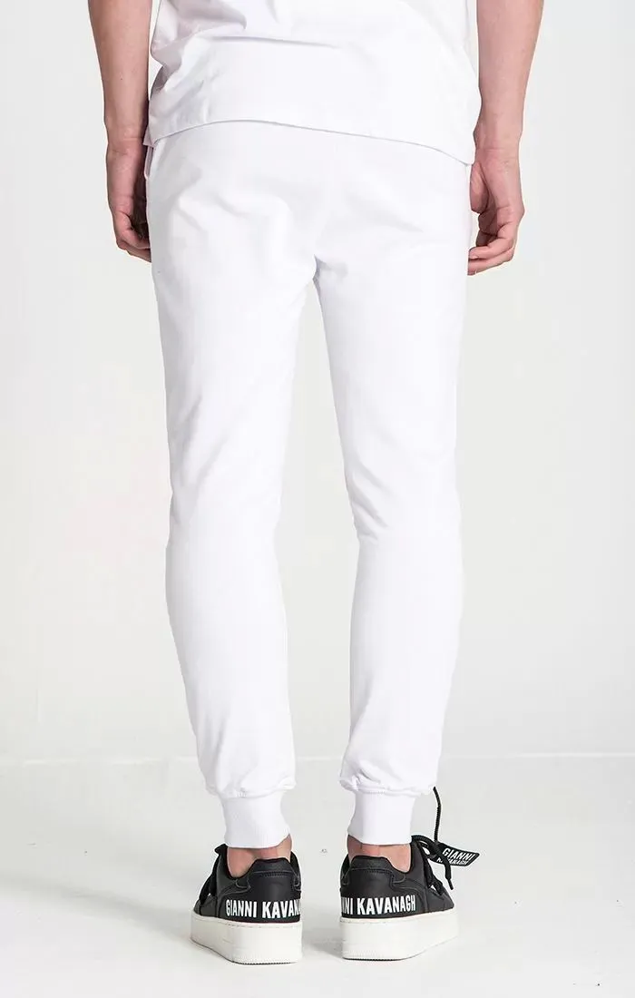 White Doppelganger Joggers