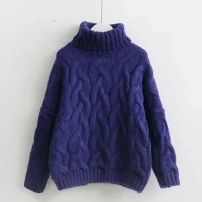 Women's Autumn/Winter Casual Warm Turtleneck Sweater