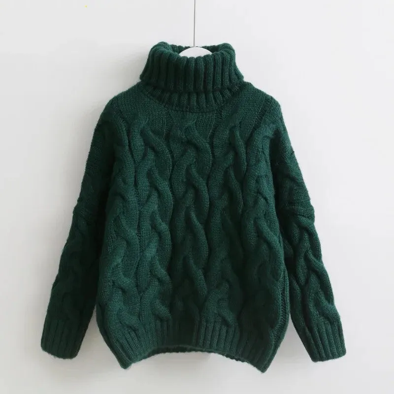 Women's Autumn/Winter Casual Warm Turtleneck Sweater