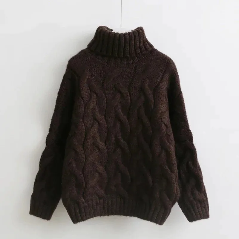 Women's Autumn/Winter Casual Warm Turtleneck Sweater