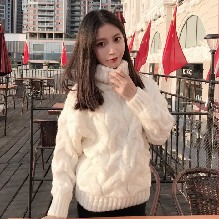 Women's Autumn/Winter Casual Warm Turtleneck Sweater