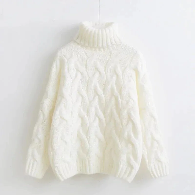 Women's Autumn/Winter Casual Warm Turtleneck Sweater