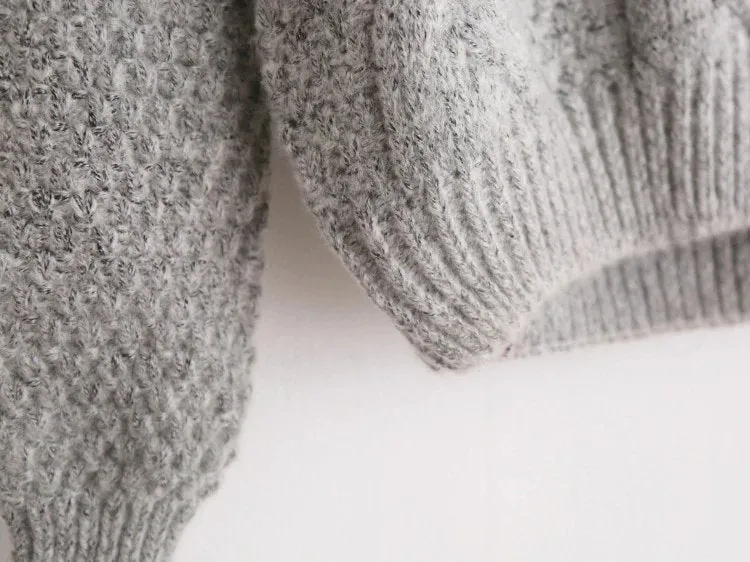 Women's Autumn/Winter Knitted Warm Mohair Sweater