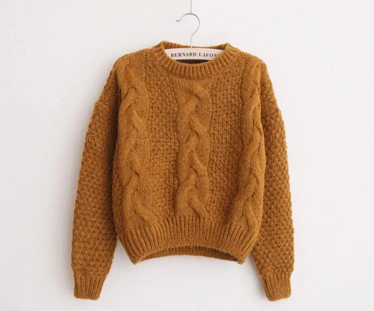 Women's Autumn/Winter Knitted Warm Mohair Sweater