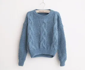 Women's Autumn/Winter Knitted Warm Mohair Sweater