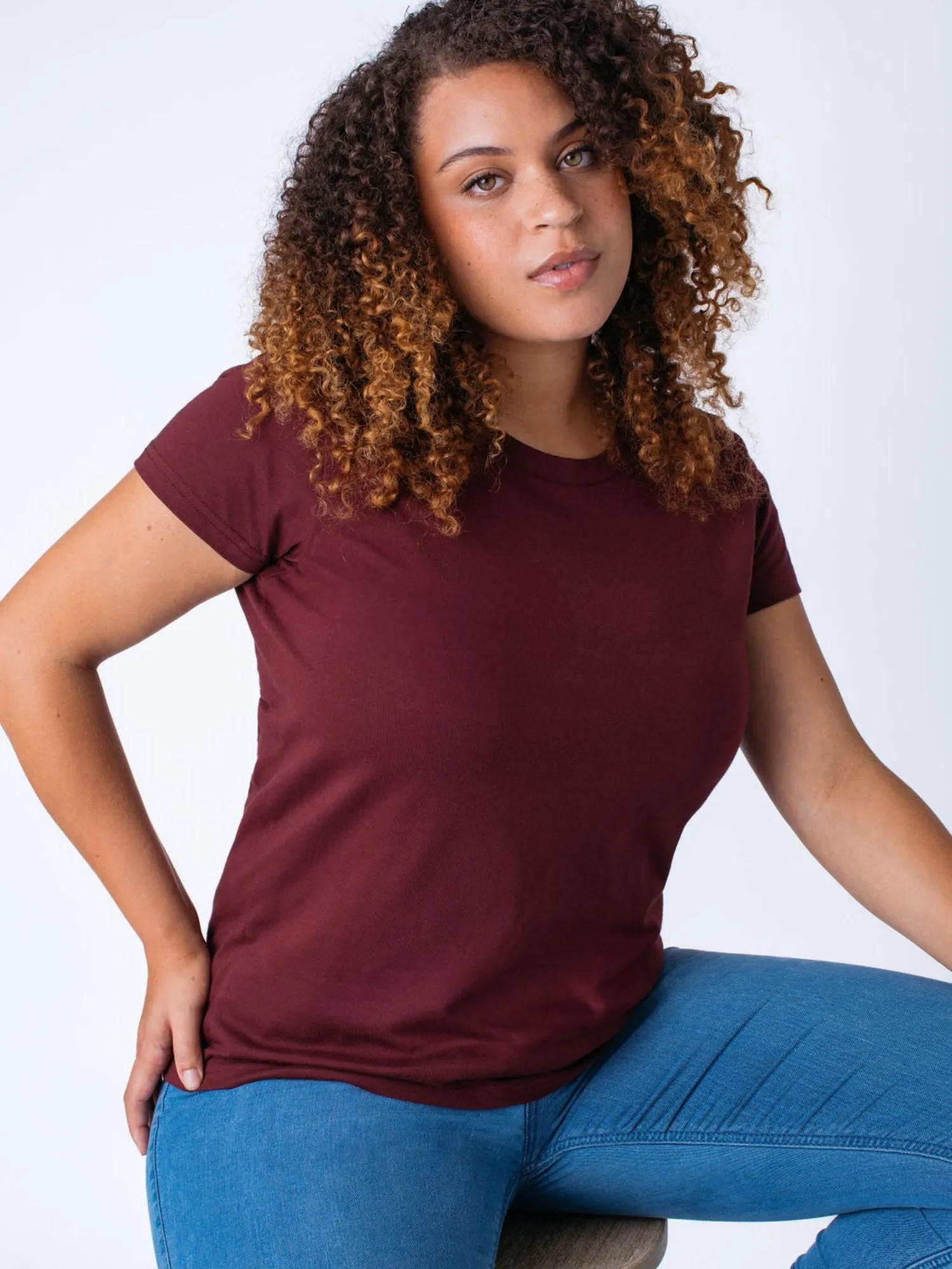 Women's Garnet Crew Neck