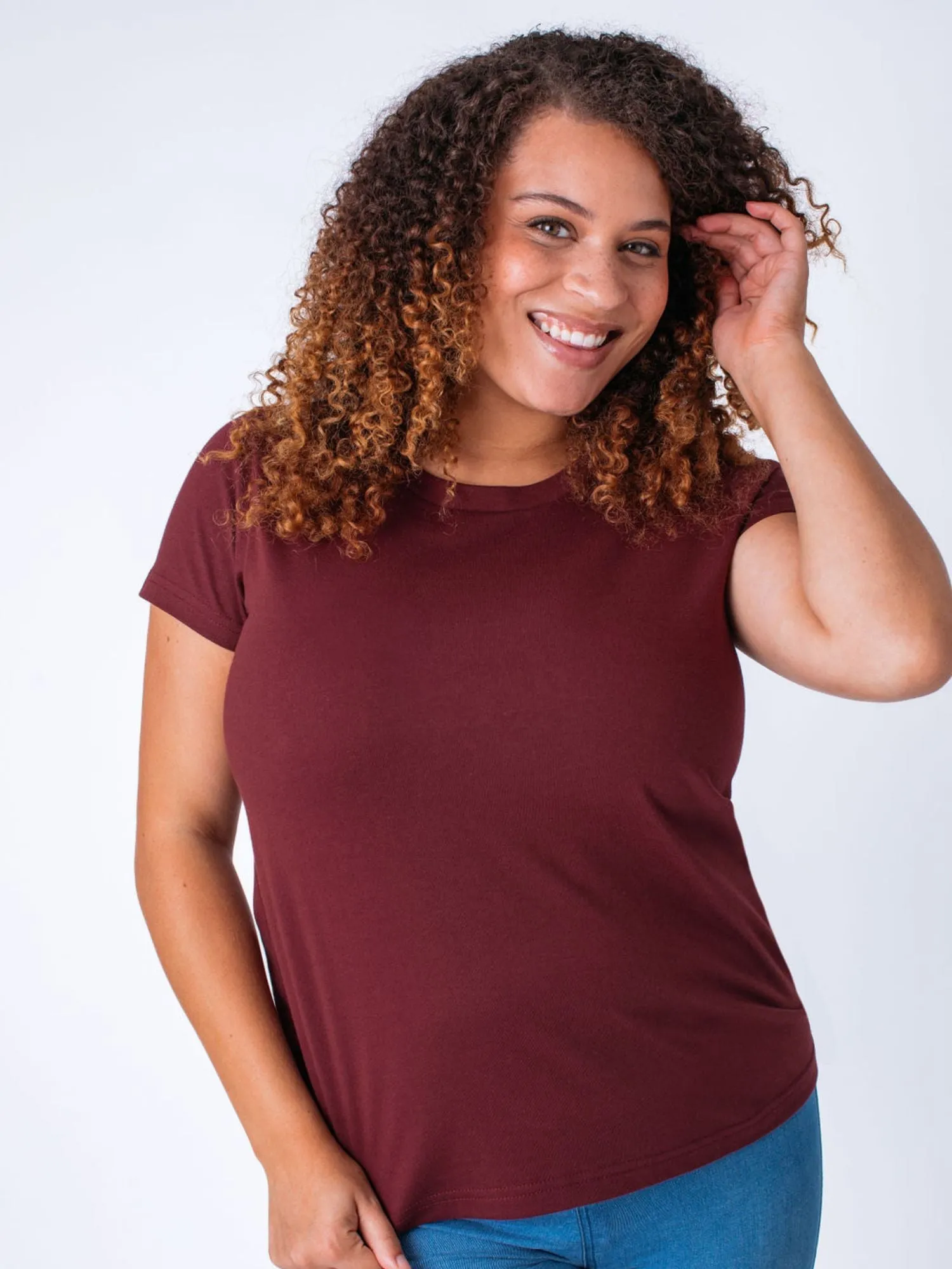 Women's Garnet Crew Neck