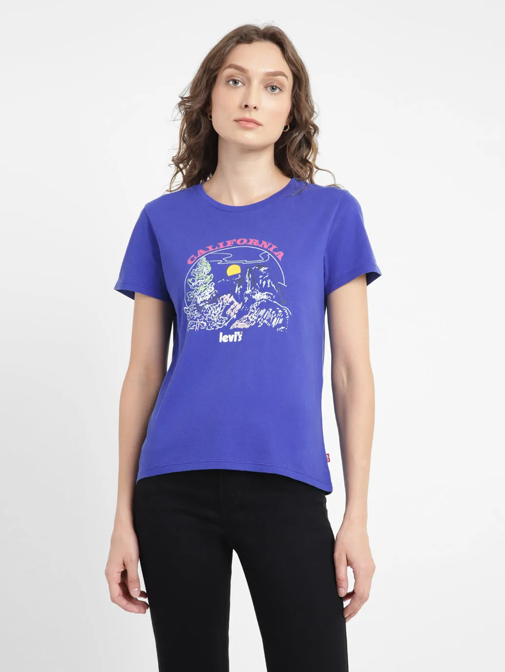 Women's Graphic Crew Neck  T-shirt