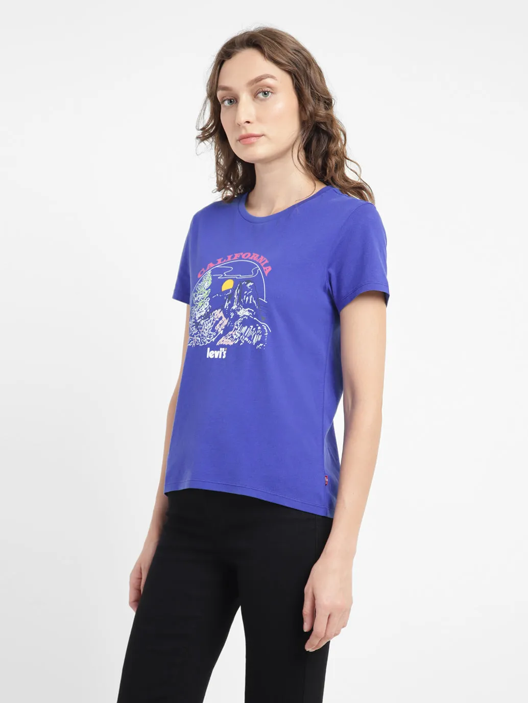 Women's Graphic Crew Neck  T-shirt